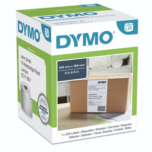 Dymo LW-Versandetiketten extra groß 104 x 159 mm weiß 220 St.