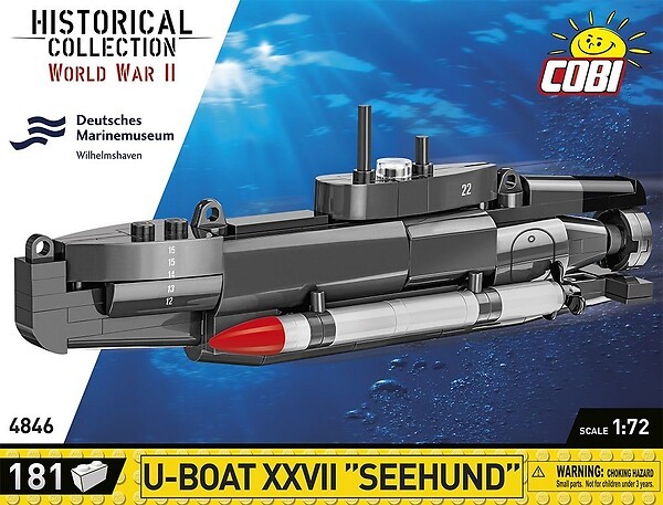 Cobi U-Boat XXVII Seehund #4846