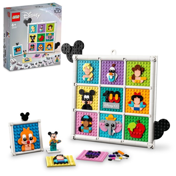 LEGO® Disney 100 Jahre Disney Zeichentrickikonen 43221