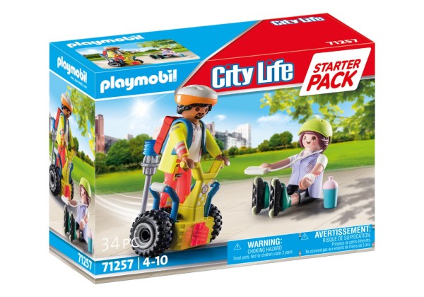 PLAYMOBIL City Life Starter Pack Rettung mit Balance-Racer 71257