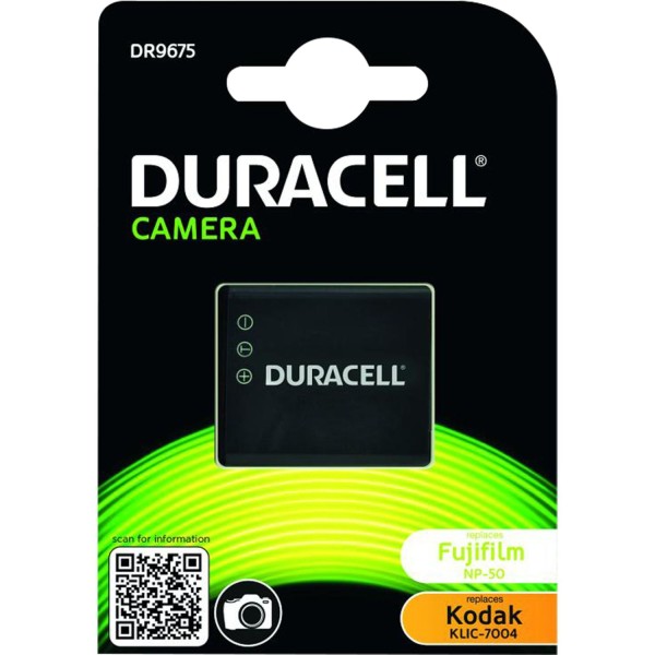 Duracell Li-Ion Akku 770mAh für Fujifilm NP-50/Pentax D-LI68
