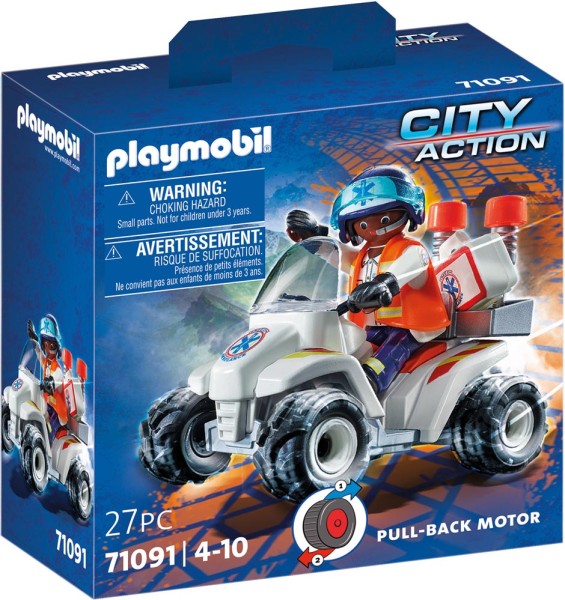 PLAYMOBIL City Action Rettungs- Speed Quad 71091