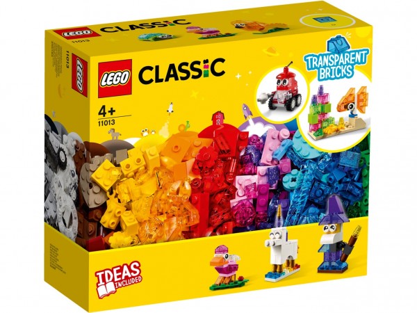 LEGO® CLASSIC 11013 Kreativ - Bauset mit durchsichtigen Teilen
