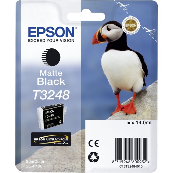 Epson Tintenpatrone matte black T 324 T 3248