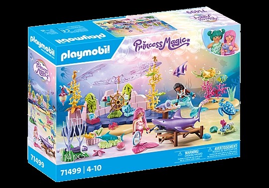 PLAYMOBIL Princess Magic Meerjungfrauen- Tierpflege 71499