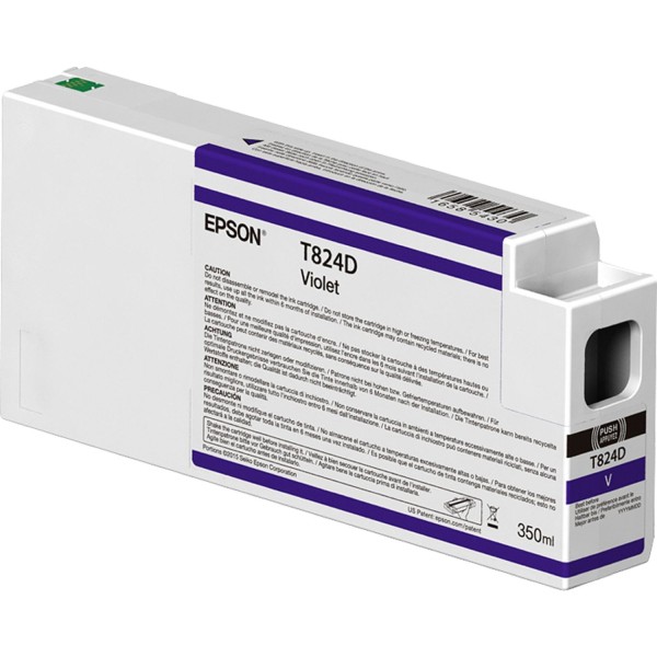 Epson Tintenpatrone UltraChrome HDX violett 350 ml T 824D