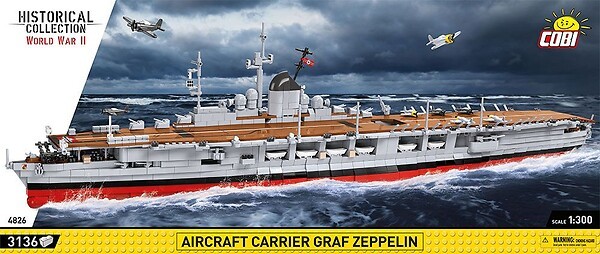 Cobi Aircraft Carrier Graf Zeppelin #4826