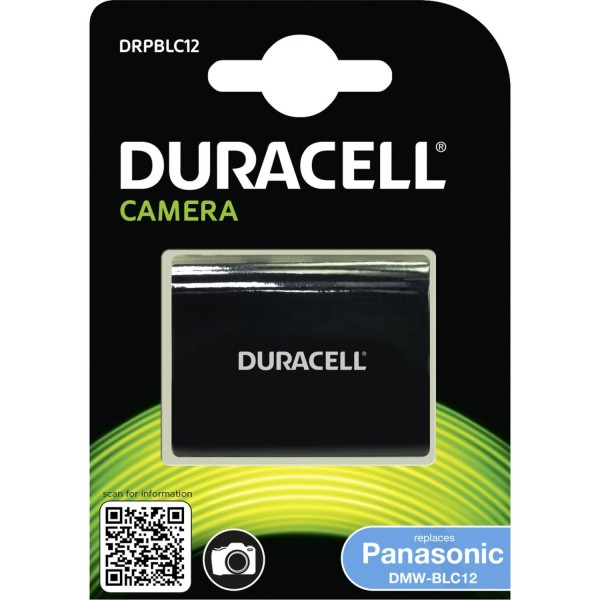 Duracell Li-Ion Akku 950mAh für Panasonic DMW-BLC12