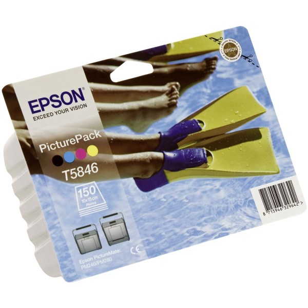 Epson Picture Pack inkl. 150 Blatt 10x15 T 584 T 5846