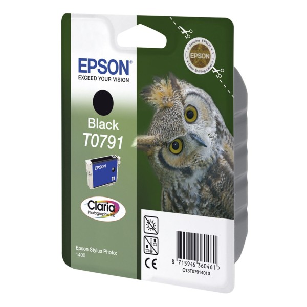 Epson Tintenpatrone schwarz T 079 T 0791