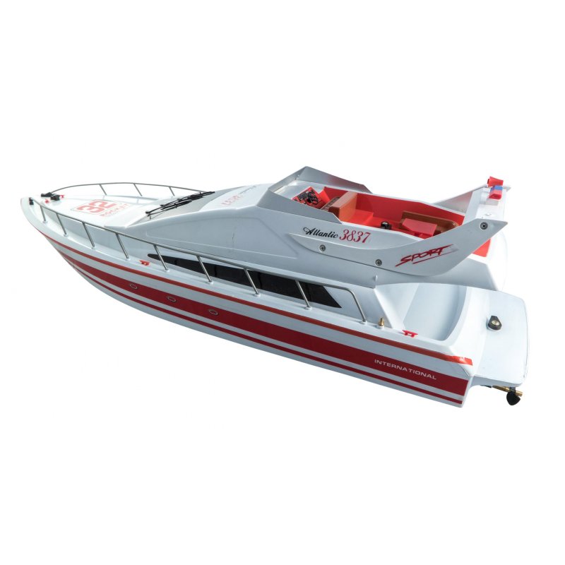 Siva Luxus Speed Boat 2,4 GHz RTR Holzboot Holzyacht Holzoptik