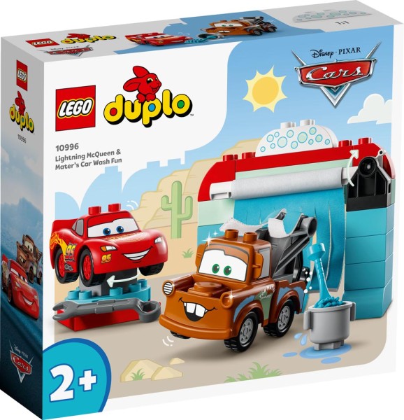 LEGO® DUPLO® Lightning McQueen und Mater in der Waschanlage (10996)
