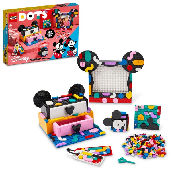 LEGO® DOTS Disney Micky und Minnie Kreativbox zum Schulanfang 41964