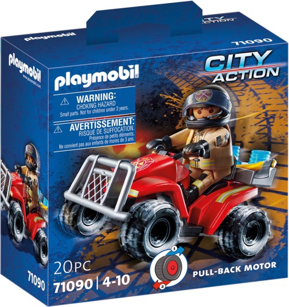 PLAYMOBIL City Action Feuerwehr- Speed Quad 71090