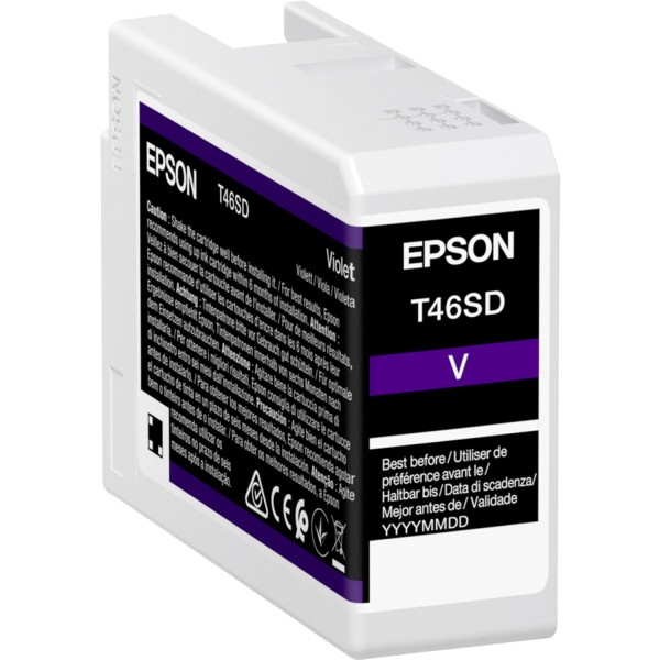 Epson Tintenpatrone violett T 46SD 25 ml Ultrachrome Pro 10