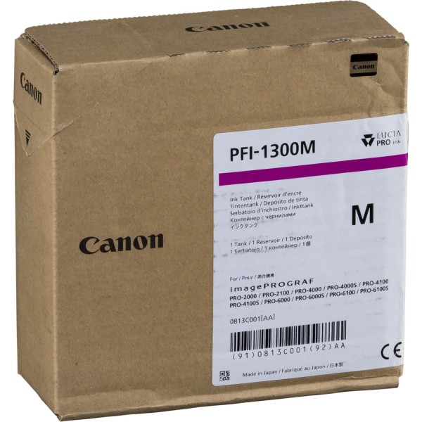 Canon PFI-1300 Tinte magenta 330 ml