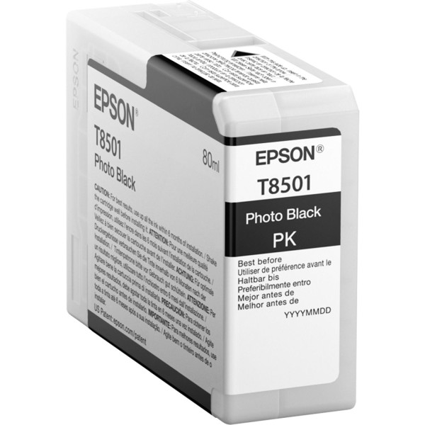 Epson Tintenpatrone photo black T 850 80 ml T 8501