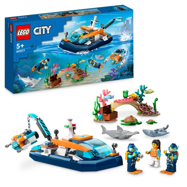 LEGO® City Meeresforscher- Boot 60377