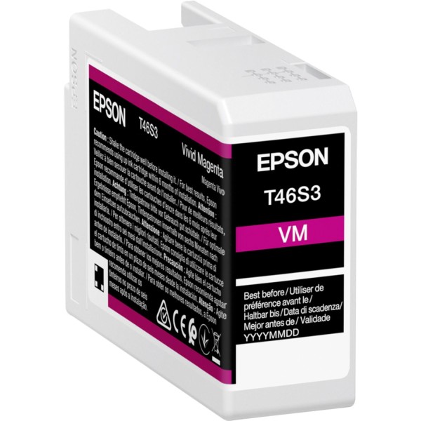 Epson Tintenpatrone viv. magenta T 46S3 25 ml Ultrachrome Pro 10