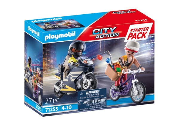 PLAYMOBIL City Action Starter Pack SEK und Juwelendieb 71255