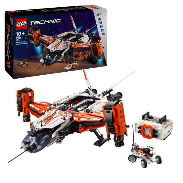 LEGO® Technic Space VTOL Schwerlastraumfrachter LT81 42181