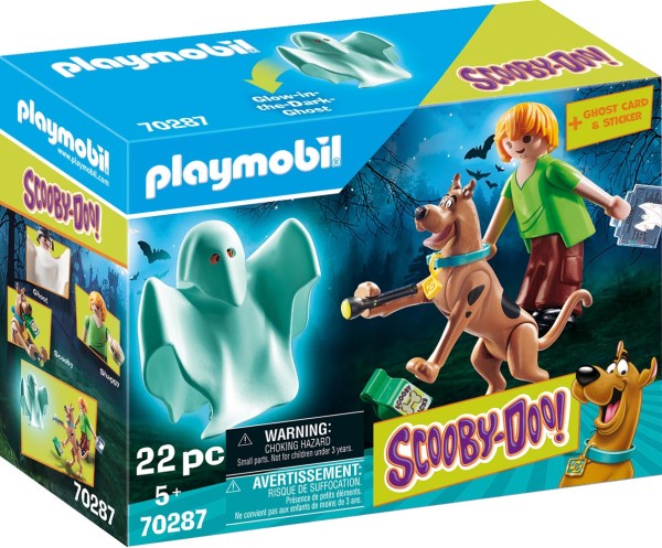 PLAYMOBIL SCOOBY-DOO! Scooby &amp; Shaggy mit Geist 70287