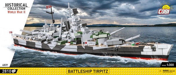 Cobi Battleship Tirpitz #4839 (2810Teile)