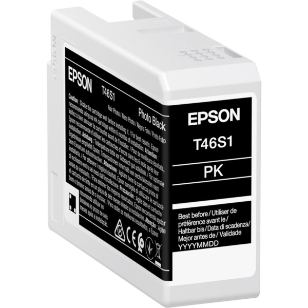 Epson Tintenpatrone photo black T 46S1 25 ml Ultrachrome Pro 10