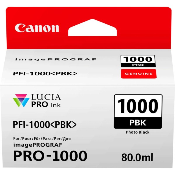 Canon PFI-1000 PBK photo black
