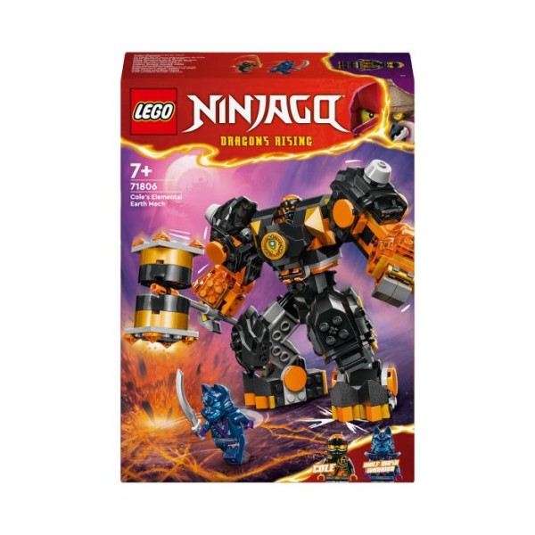 Lego Ninjago Coles Erdmech 71806