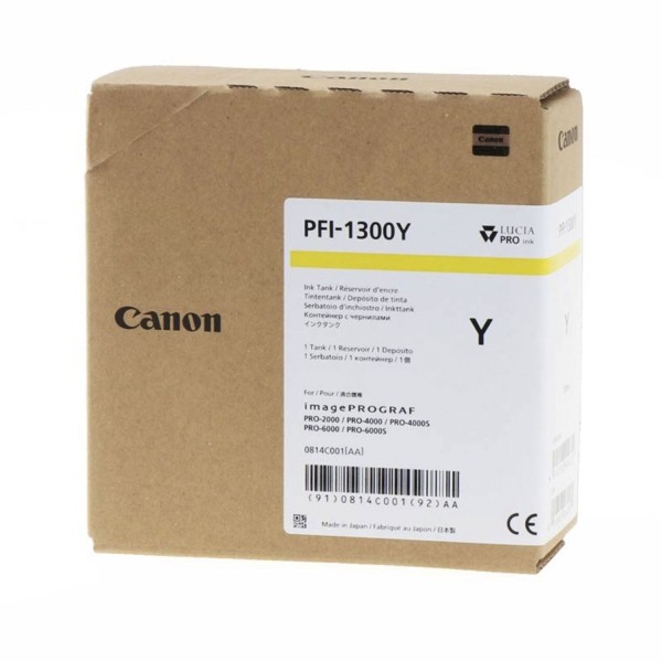 Canon PFI-1300 Tinte yellow 330 ml