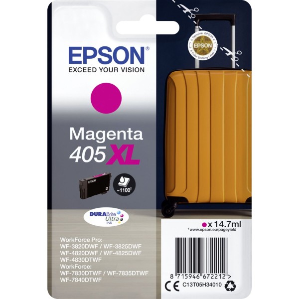 Epson Tintenpatrone magenta DURABrite Ultra Ink 405XL T 05H3