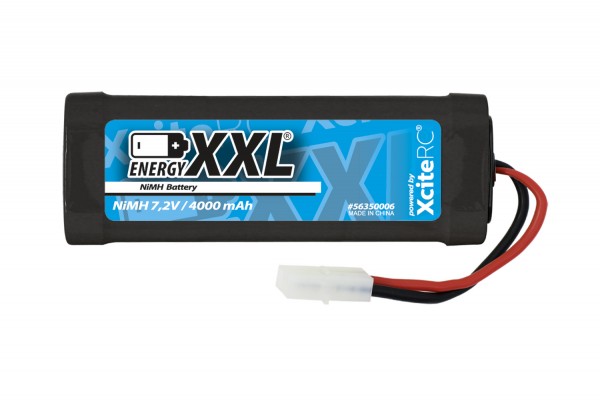 energyXXL NiMH Battery 7.2 V / 4000mAh/ Stick/ JST-Anschlußstecker