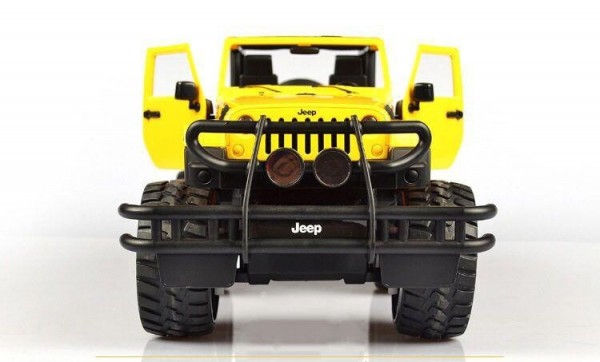 Siva 1:14 Jeep Wrangler - Gelb 100% RTR 2.4G Lizenz RC Automodell Licht Gummibereifung