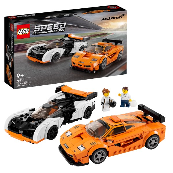 LEGO® Speed Champions McLaren Solus GT &amp; McLaren F1 LM (76918)