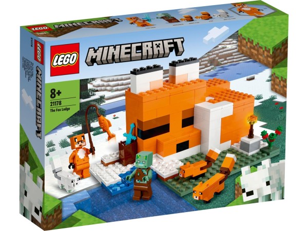 LEGO® Minecraft™ 21178 Die Fuchs - Lodge