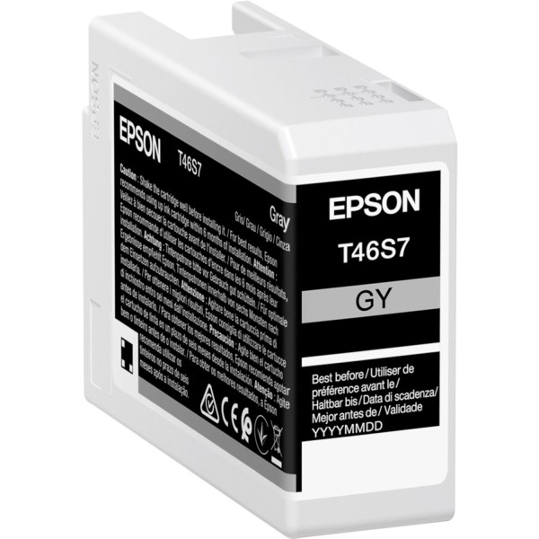 Epson Tintenpatrone gray T 46S7 25 ml Ultrachrome Pro 10