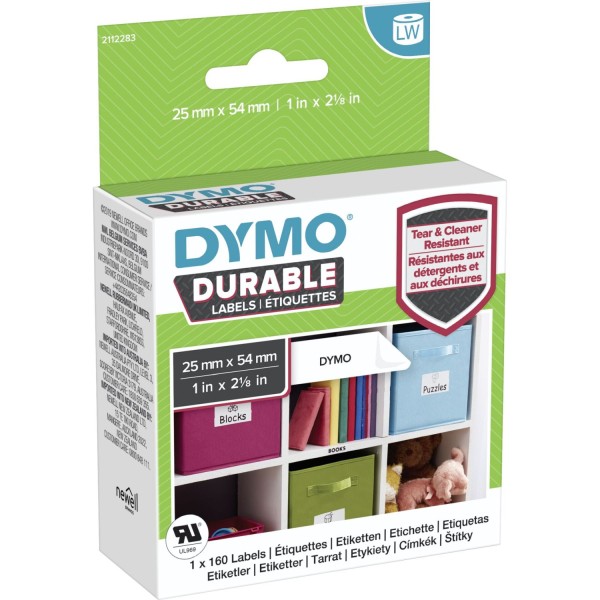Dymo LW-Adress-Etiketten Kunst- stoff 25 x 54 mm weiß 1x 160 St.