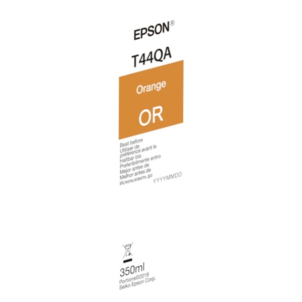 Epson Tintenpatrone orange T 44Q 350 ml T 44QA