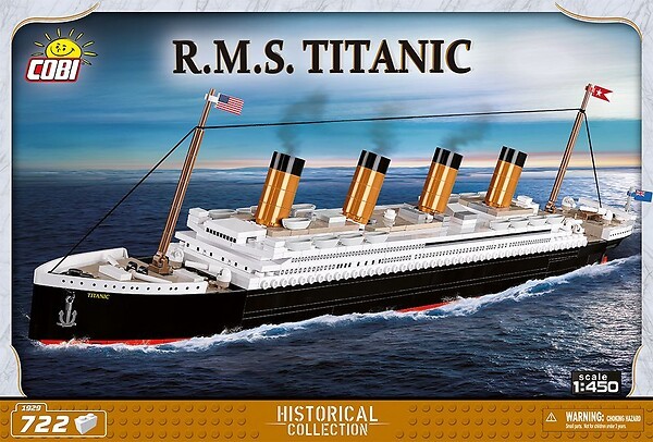 Cobi RMS Titanic 1:450 Bausatz aus Klemmsteinen #1929