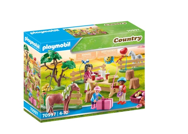 PLAYMOBIL Country Kindergeburtstag auf dem Ponyhof 70997