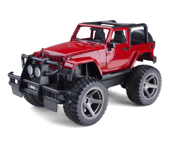 Siva 1:14 Jeep Wrangler - Rot 100% RTR 2.4G Lizenz RC Automodell Licht Gummibereifung