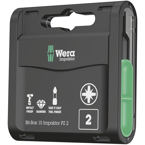 Wera Bit-Box 15 Impaktor PZ