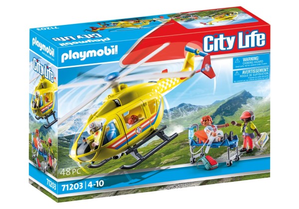 PLAYMOBIL City Action Rettungshelikopter 71203
