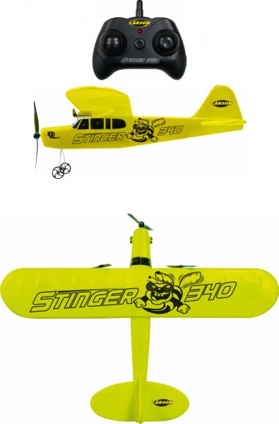 Carson RC Flugzeug Stinger 340 2.4G 100% RTF Aircraft Modellflugzeug