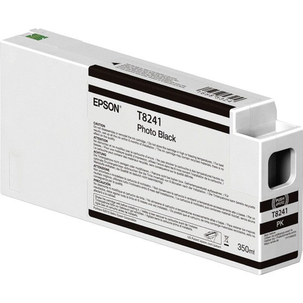 Epson Tintenpatrone UltraChrome HDX/HD photo black 350 ml T 8241