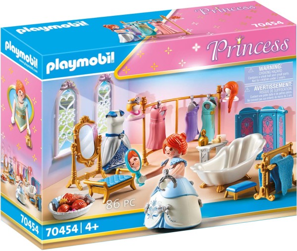 PLAYMOBIL Princess Ankleidezimmer mit Badewanne 70454