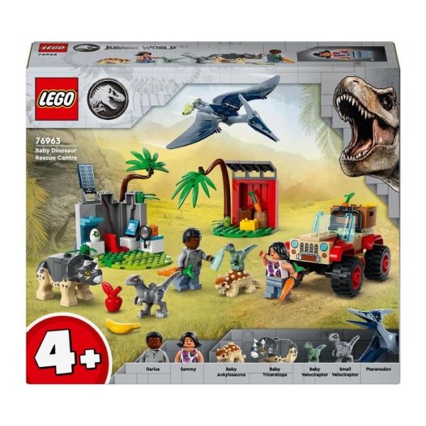 Lego Jurassic World Rettungszentrum für Baby-Dinos 76963