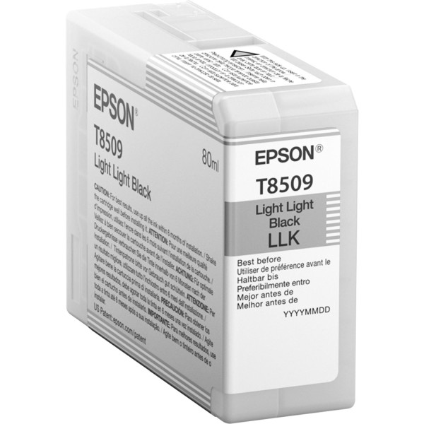 Epson Tintenpatrone light light black T 850 80 ml T 8509
