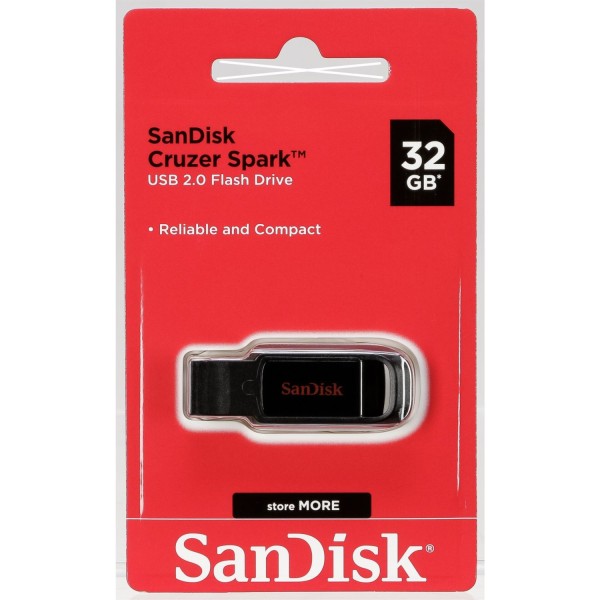 SanDisk Cruzer Spark 32GB USB 2.0 SDCZ61-032G-G35